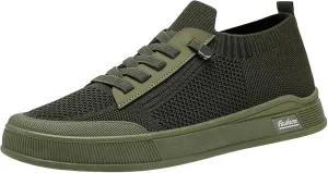 Arch Support Walking Shoes for Men Comfortable Lightweight Casual Walking Shoe Convenient Elderly Slip On Shoes