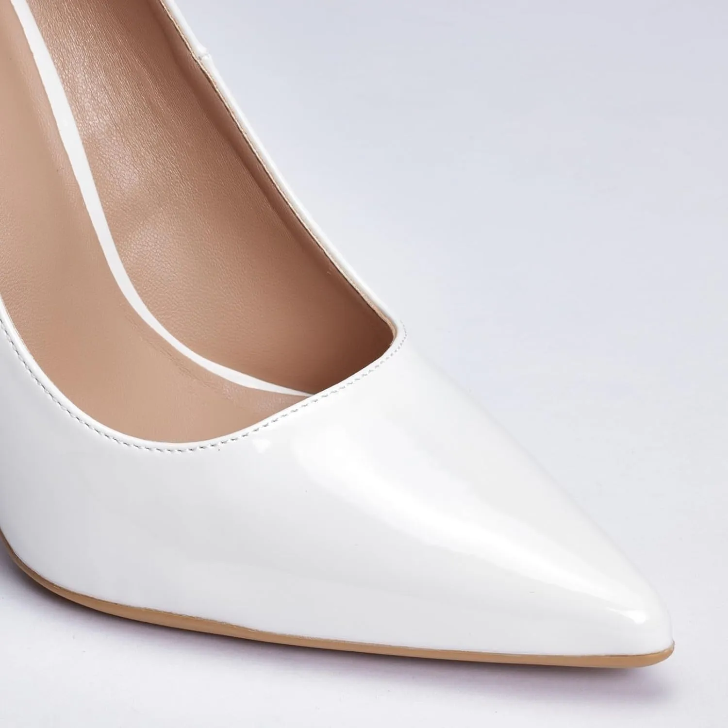Elisabet Tang Women Pumps, Pointed Toe High Heel 4.7 inch/12cm Party Stiletto Heels Shoes