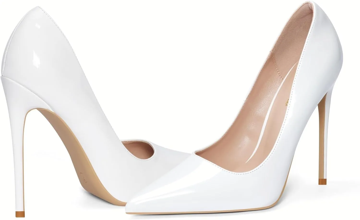 Elisabet Tang Women Pumps, Pointed Toe High Heel 4.7 inch/12cm Party Stiletto Heels Shoes