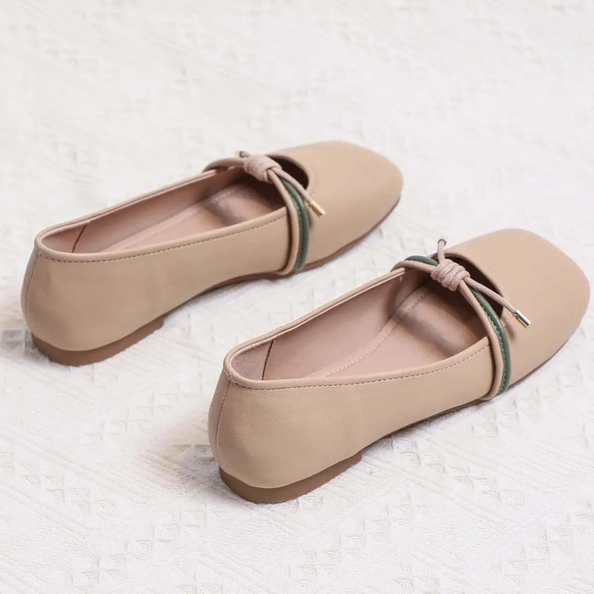 JOEupin Women’s Flats Comfortable Flats Shoes Ballet Flats for Women Dressy Low Heel Foldable Work Flats Dress Shoes