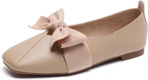 JOEupin Women’s Flats Comfortable Flats Shoes Ballet Flats for Women Dressy Low Heel Foldable Work Flats Dress Shoes