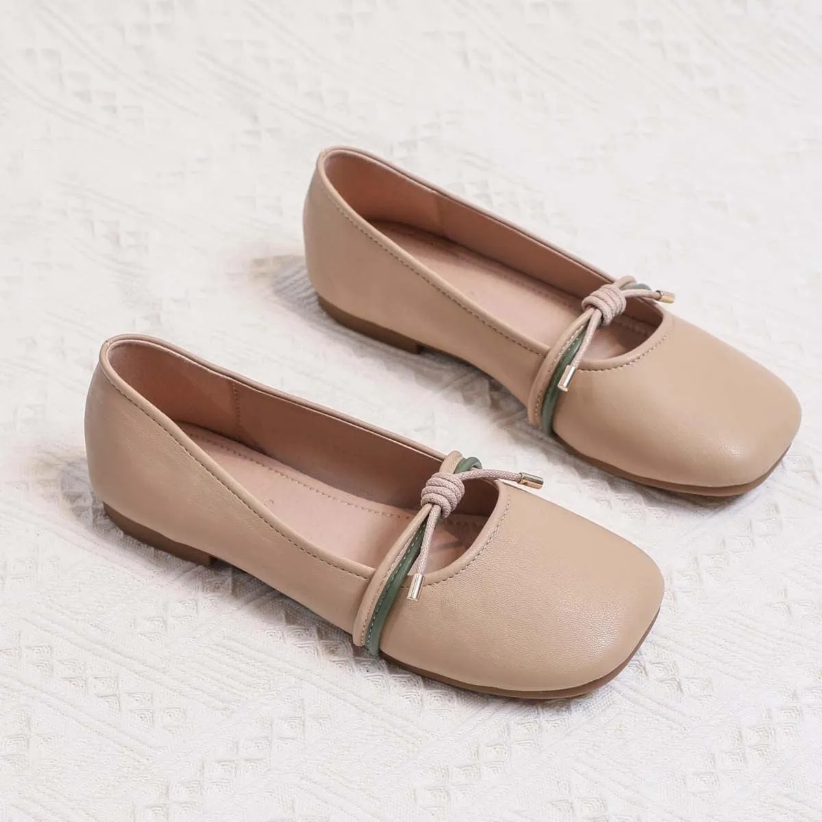 JOEupin Women’s Flats Comfortable Flats Shoes Ballet Flats for Women Dressy Low Heel Foldable Work Flats Dress Shoes