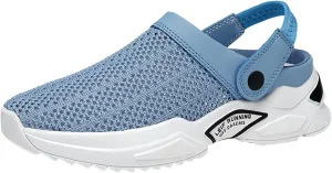 Men's Comfortable Diabetic Shoes Comfortable Breathable Stretch Canvas Slip On Sneaker Memory Foam Hiking Shoes