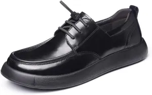 Men's Dress Shoes Casual Wedding Faux Patent Derby Shoe Formal Business Oxford