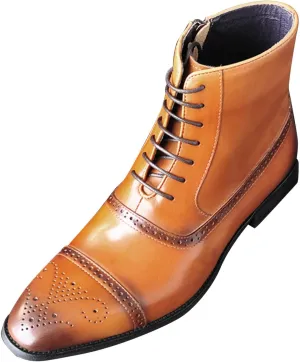 Men's Dress Shoes Loafers Mens Shoes Classic Business Leather Shoes Fashion Casual High Top Lace Up Black Dress Shoes