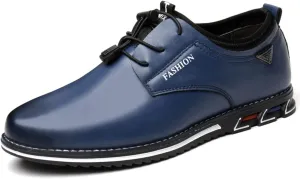 Men's Genuine Leather Oxford Lace Up Shoes Men Fashion Light Shoes Casual Full Grain Business Shoes
