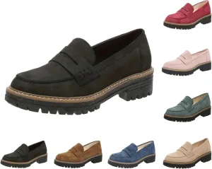 Orthoture-Orthopedic Platform Loafers Comfortable Women's Fashion Loafers Casual Dress Work Loafers Slip-On Walking Shoes