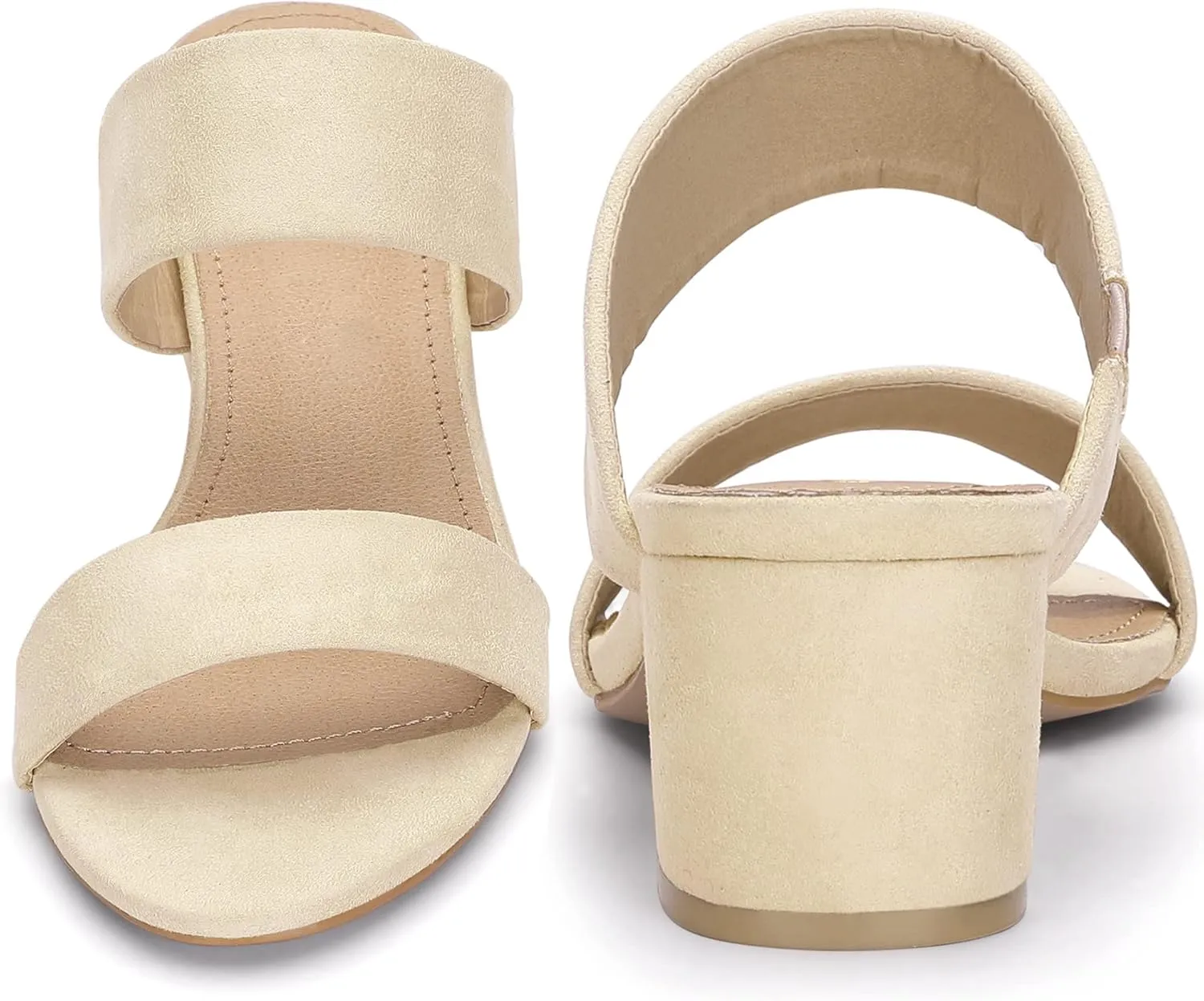 Perphy Open Toe Block Heels Slide Heel Sandals for Women