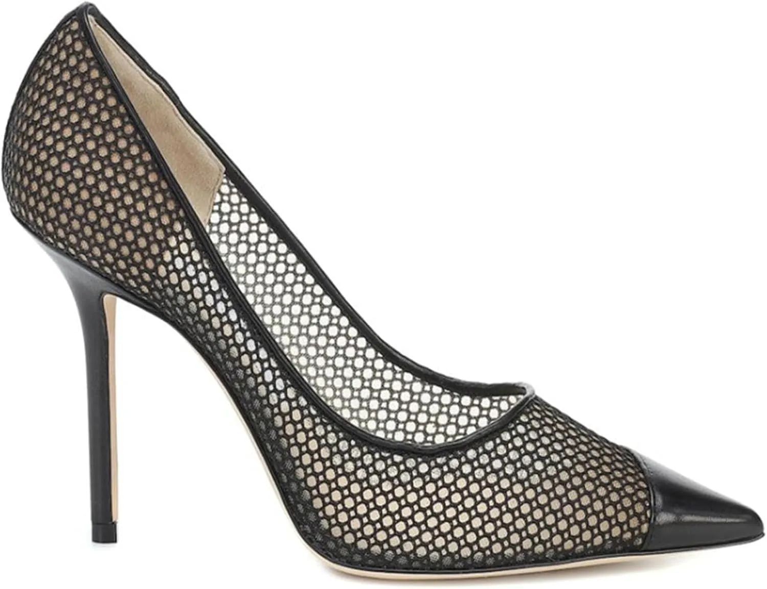 SHEMEE Sexy Pointy Toe Mesh Cutout Bridal Shoes Stiletto High Heels Wedding Pumps Elegant Court Party Dress Shoe