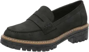 Women Loafers Shoes Comfortable Dress Shoes Platform Leather Shoes Chunky Penny Loafers Wide Oxford Loafers Work Shoe