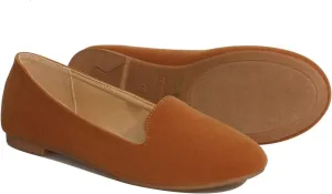 Women's Classic Pointy Toe Boat Slip on Ballet Flats Patent Leather