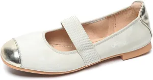 Women's Flats, Foldable Ballet Flats for Women, Elastic Strap Round Toe Comfort Lightweight Slip on Dress Shoes